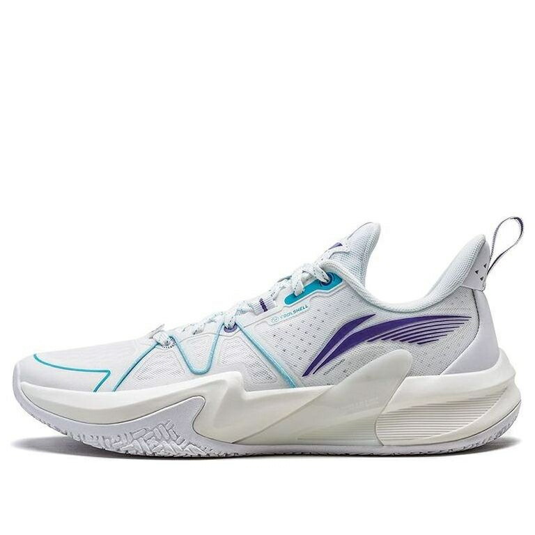 リーニン スピード 青色 ブルー 白色 ホワイト 紫 パープル 1.5 WHITE PURPLE スニーカー メンズ LI-NING LIGHT SPEED LOW BLUE ABAT101-3 / WHITE BLUE PURPLE