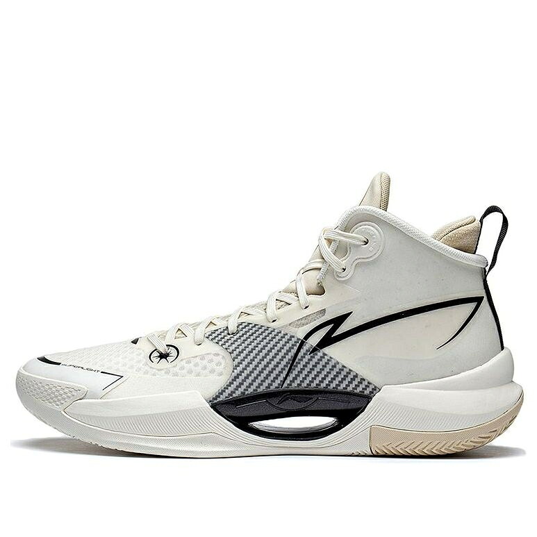 リーニン 白いこと 白いこと 薄墨色 薄墨色 \u0027OFF WHITE\u0027 スニーカー メンズ LI-NING SUPERLIGHT ABAS027-13 / WHITE GREY