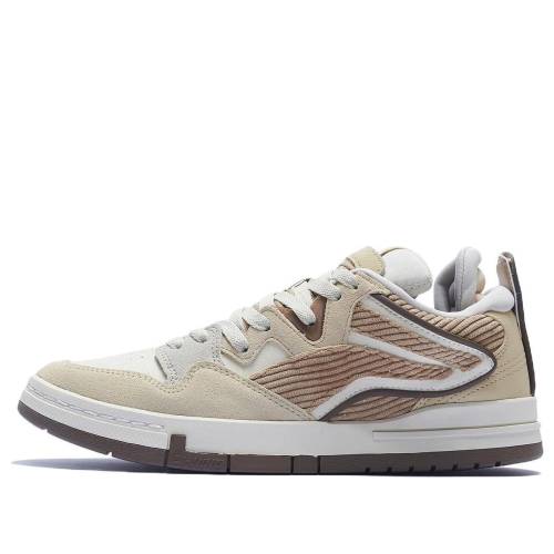 リーニン ウェーブ ウェイブ プロ 白色 ホワイト ベージュ 'WHITE BEIGE' スニーカー メンズ LI-NING WAVE PRO AECS051-4 / WHITE BEIGE