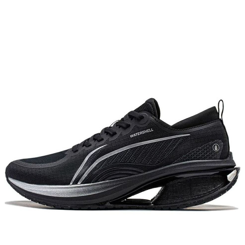 リーニン 黒いこと 黒いこと しろがね色 しろがね色 3.0 \u0027BLACK SILVER\u0027 スニーカー レディース LI-NING (WMNS) WUSHI 5S ARST052-2 / BLACK SILVER