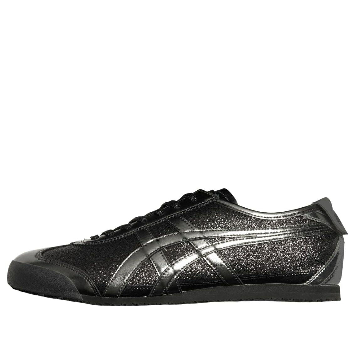 メキシコ合衆国 黒いこと 黒いこと しろがね色 しろがね色 オニツカタイガー \u0027BLACK GUNMETAL\u0027 スニーカー メンズ ONITSUKA TIGER ONITSUKA TIGER MEXICO 66 GLITTER PACK 1183C480-001 / BLACK GUNMETAL SILVER
