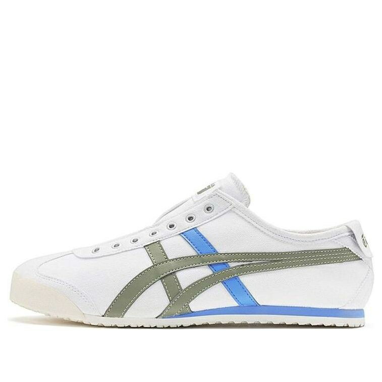 メキシコ スリッポン 白色 ホワイト 緑 グリーン オニツカタイガー LICHEN GREEN スニーカー メンズ ONITSUKA TIGER ONITSUKA TIGER MEXICO 66 SLIP-ON 1183A360-107 / WHITE GREEN