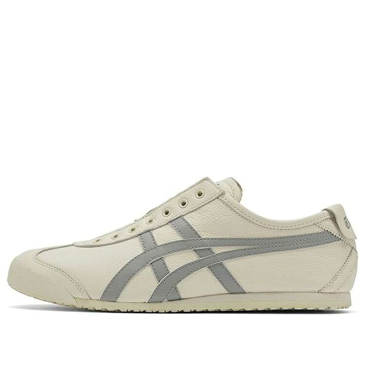 メキシコ スリッポン 白色 ホワイト 灰色 グレー オニツカタイガー 'WHITE GREY' スニーカー メンズ ONITSUKA TIGER ONITSUKA TIGER MEXICO 66 SLIP-ON 1183B815-200 / WHITE GREY｜スニケス