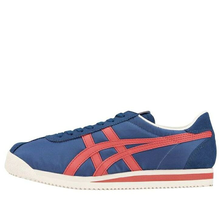 青色 ブルー 赤 レッド オニツカタイガー 'BLUE RED' スニーカー レディース ONITSUKA TIGER (WMNS) ONITSUKA TIGER CORSAIR 1183A352-401 / BLUE RED｜スニケス
