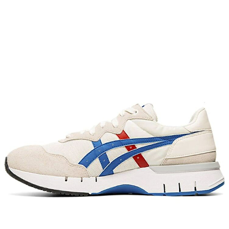 白いこと 白いこと 青味 青み 赤 赤いこと オニツカタイガー \u0027CREAM\u0027 スニーカー メンズ ONITSUKA TIGER ONITSUKA TIGER REBILAC RUNNER 1183A396-100 / WHITE BLUE RED