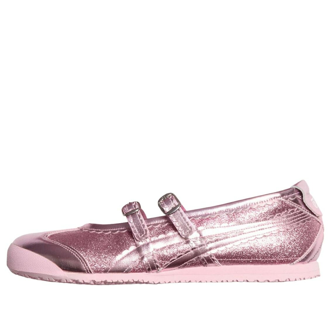 メキシコ合衆国 サクラ色 しろがね色 しろがね色 オニツカタイガー \u0027PINK CAMEO\u0027 スニーカー レディース ONITSUKA TIGER (WMNS) ONITSUKA TIGER MEXICO 66 TGRS GLITTER PACK 1182A677-700 / PINK CAMEO SILVER