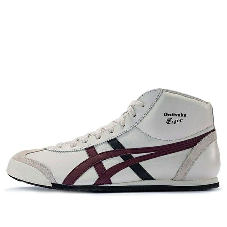 メキシコ合衆国 ミッド 赤 赤いこと オニツカタイガー \u0027CREAMWHITE RED\u0027 スニーカー メンズ ONITSUKA TIGER ONITSUKA TIGER MEXICO MID RUNNER HL328-250 / CREAMWHITE RED