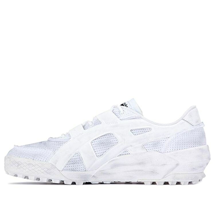 ロゴ トレーナー 白色 ホワイト 灰色 グレー オニツカタイガー 'WHITE GREY' スニーカー メンズ ONITSUKA TIGER ONITSUKA TIGER BIG LOGO TRAINER 1183A792-100 / WHITE GREY｜スニケス