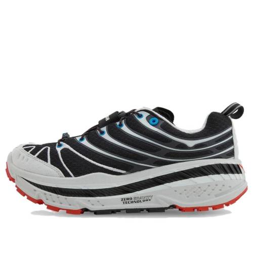 ホカオネオネ 黒いこと 黒いこと 薄墨色 薄墨色 \u0027BLACK GREY\u0027 スニーカー メンズ HOKA ONE ONE HOKA ONE STINSON EVO OG COSMIC 1155350-BKCS / BLACK COSMIC GREY