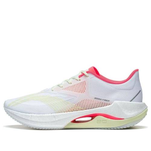 リーニン 緑 緑であること 白いこと 白いこと 赤 赤いこと \u0027WHITE RED\u0027 スニーカー レディース LI-NING (WMNS) SUPER LIGHT XX GREEN ARBT002-7 / WHITE GREEN RED