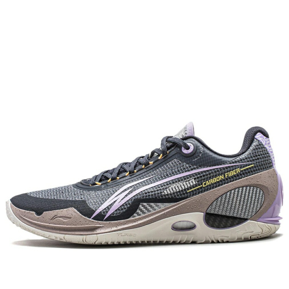 リーニン ウェイド ウルトラ 黒いこと 黒いこと 紫 パープル \u0027DREAMER\u0027 スニーカー メンズ LI-NING WADE 808 III ULTRA ABAT051-10 / BLACK PURPLE