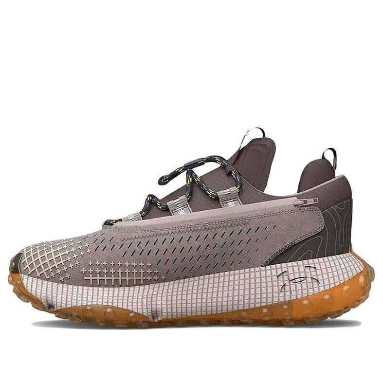 灰色 グレー 白色 ホワイト アンダーアーマー 'GHOST WHITE' スニーカー メンズ UNDER ARMOUR UNDER ARMOUR HOVR SUMMIT FAT TIRE DELTA GREY ONYX 3024921-101 / GHOST GREY ONYX WHITE
