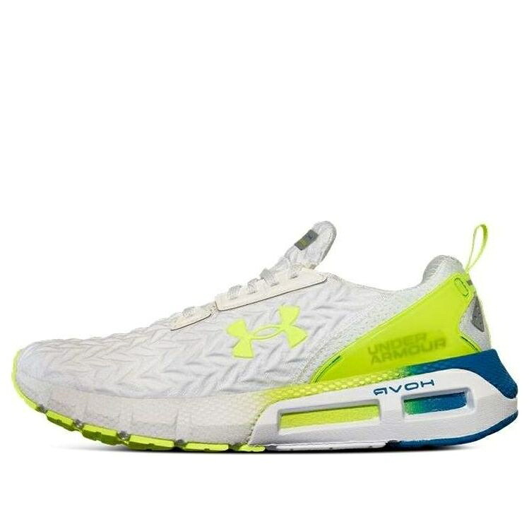 メガ 白色 ホワイト 黄色 イエロー 青色 ブルー アンダーアーマー 'WHITE' スニーカー メンズ UNDER ARMOUR UNDER ARMOUR HOVR MEGA 2 3025472-103 / WHITE YELLOW BLUE
