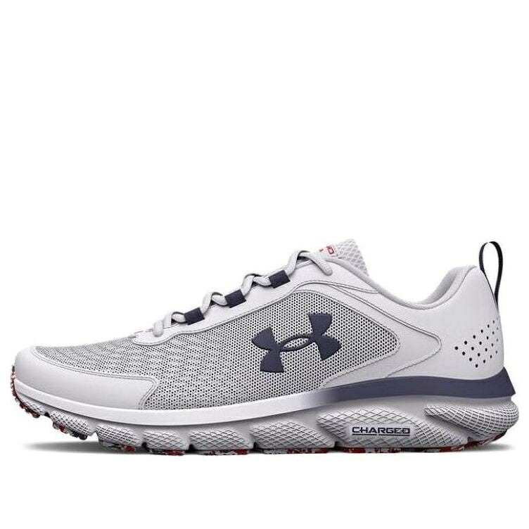 スニーカー 運動すること靴 白いこと 白いこと 青味 青み アンダーアーマー \u0027WHITE BLUE\u0027 スニーカー メンズ UNDER ARMOUR UNDER ARMOUR CHARGED ASSERT 9 RUNNING SHOES 3026743-100 / WHITE BLUE