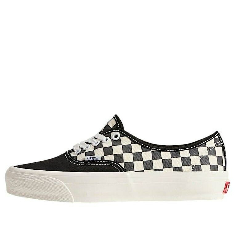ヴァンズ バンズ プレミアム オーセンティック 灰色 グレー ASPHALT GREY スニーカー メンズ VANS PREMIUM AUTHENTIC CHECKERBOARD VN000EBN1O7 / ASPHALT GREY