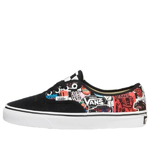 ヴァンズ バンズ オーセンティック 黒色 ブラック BLACK MULTICOLOR スニーカー メンズ VANS X PEACHES AUTHENTIC VN000EE3BML / BLACK MULTICOLOR
