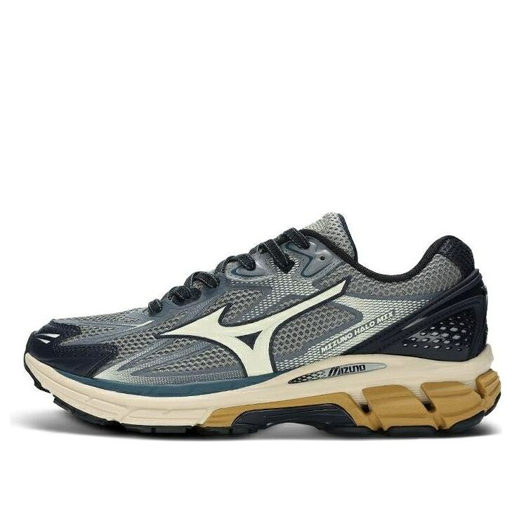 ミズノ 薄墨色 薄墨色 \u0027GREY TAN\u0027 スニーカー メンズ MIZUNO HALO MIX D1GH240805 / DARK GREY TAN