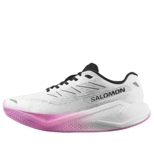 サロモン 黒色 ブラック 白色 ホワイト 'WHITE CYCLAMEN' スニーカー レディース SALOMON (WMNS) AERO BLAZE 3 BLACK 479757 / WHITE BLACK CYCLAMEN｜スニケス