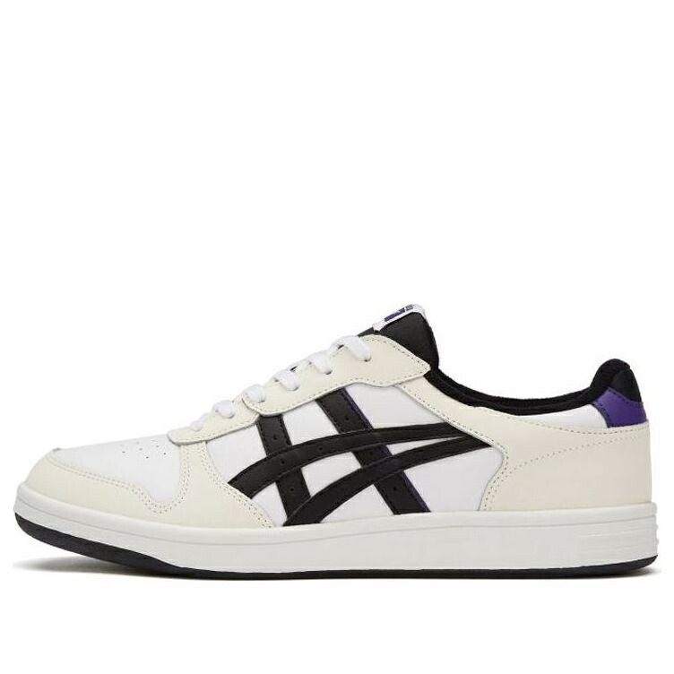トレーナー 白色 ホワイト クリーム 黒色 ブラック オニツカタイガー CREAM BLACK スニーカー メンズ ONITSUKA TIGER ONITSUKA TIGER BUZZER TRAINER WHITE 1183B896-105 / CREAM WHITE BLACK