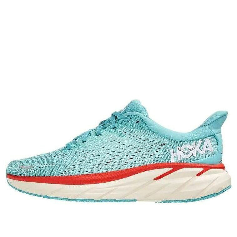 ホカオネオネ 青碧 青碧 \u0027AQUARELLE\u0027 スニーカー レディース HOKA ONE ONE (WMNS) HOKA ONE CLIFTON 8 1119394-AEBL / BLUE