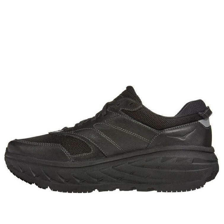 ホカオネオネ 黒色 ブラック 'BLACK RAVEN' スニーカー メンズ HOKA ONE ONE HOKA ONE BONDI L 1110538-BRVN / BLACK