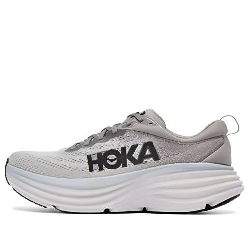 ホカオネオネ シャーク 薄墨色 薄墨色 \u0027SHARK GREY\u0027 スニーカー メンズ HOKA ONE ONE HOKA ONE BONDI 8 4E X-WIDE 1127955-SHMS / SHARK GREY MIST GREY