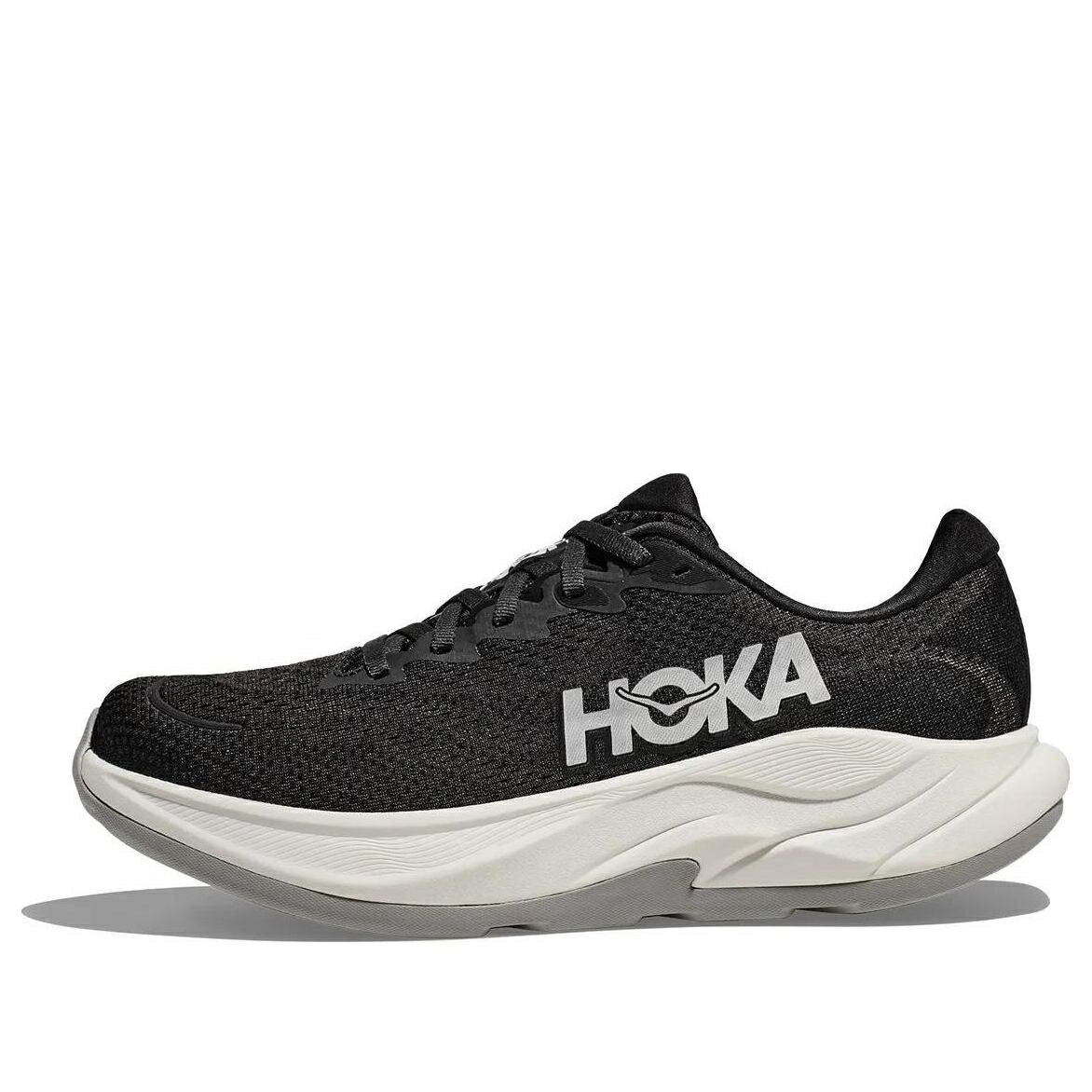 ホカオネオネ 黒色 ブラック 白色 ホワイト BLACK WHITE スニーカー メンズ HOKA ONE ONE HOKA ONE RINCON 4 WIDE 1155132-BWHT / BLACK WHITE