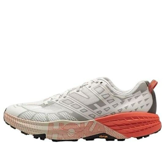 ホカオネオネ 白いこと 白いこと \u0027WHITE TOMATO\u0027 スニーカー メンズ HOKA ONE ONE HOKA ONE SPEEDGOAT 2 1162710-WTTM / WHITE TOMATO