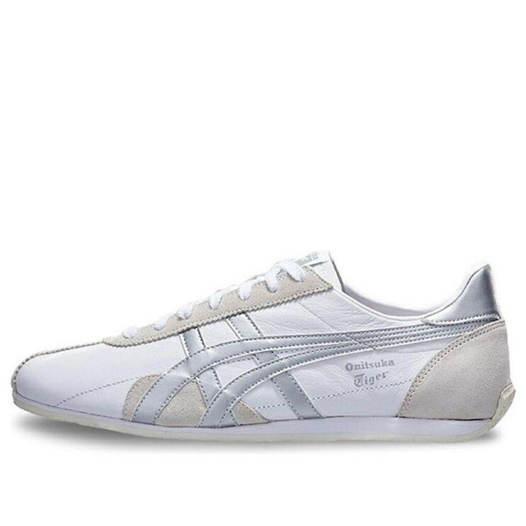 銀色 シルバー 白色 ホワイト オニツカタイガー ILVER WHITE スニーカー メンズ ONITSUKA TIGER ONITSUKA TIGER RUNSPARK SPLICING D201L-101 / SILVER WHITE