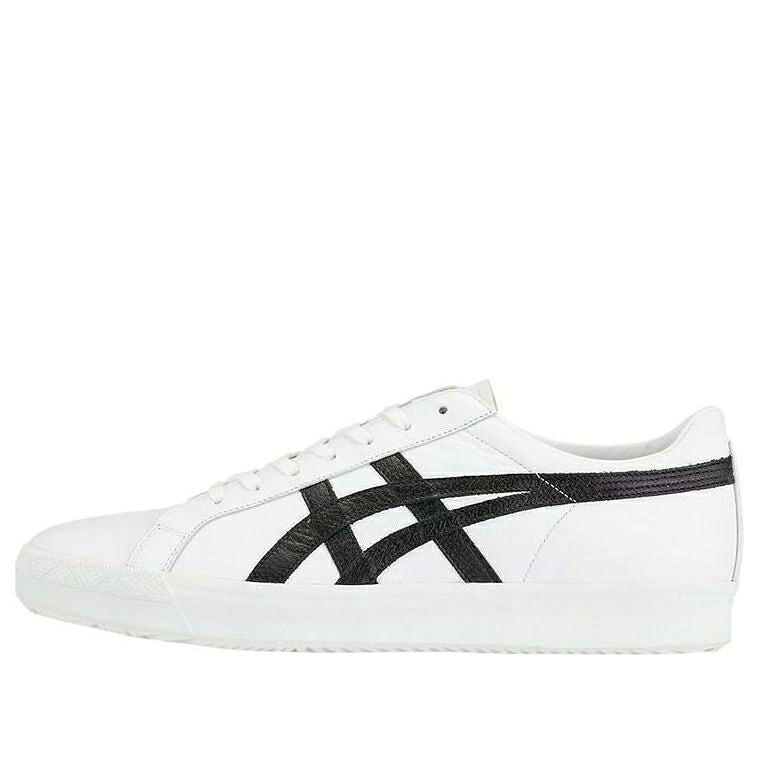 ファブレ 晴れ晴れしい 白いこと 白いこと 黒いこと 黒いこと オニツカタイガー \u0027WHITE BLACK\u0027 スニーカー メンズ ONITSUKA TIGER ONITSUKA TIGER FABRE BL-S DELUXE 1181A132-101 / WHITE BLACK