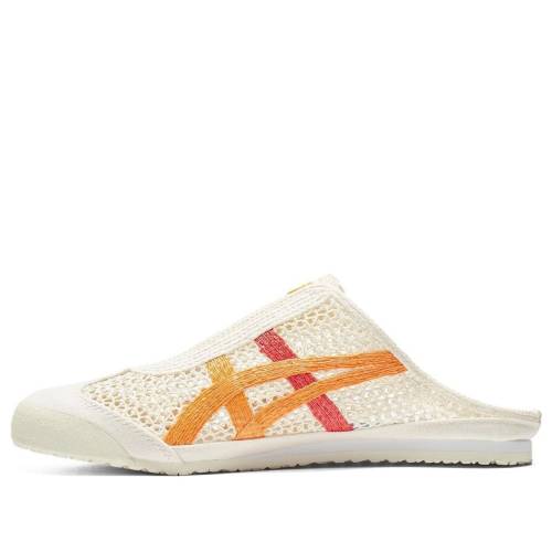 メキシコ合衆国 皮膚軟化剤 オニツカタイガー \u0027CREAM AMBER\u0027 スニーカー メンズ ONITSUKA TIGER ONITSUKA TIGER MEXICO 66 SABOT 1183C123-101 / CREAM AMBER