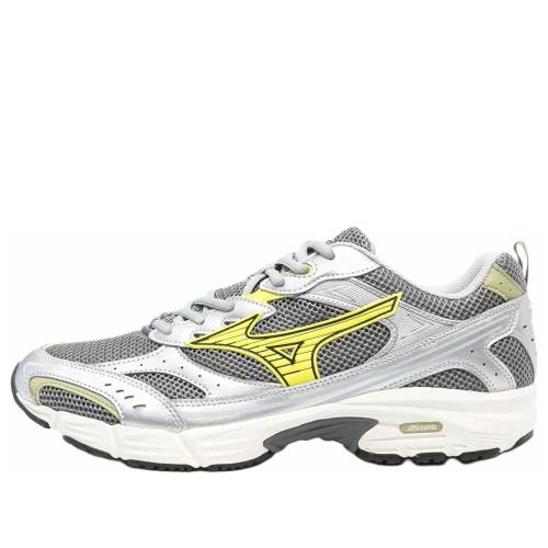 ミズノ 灰色 グレー ライム 黄色 イエロー グレイ DARK SILVER スニーカー メンズ MIZUNO MXR GREY LIME YELLOW METALLIC D1GA245108 / DARK GRAY LIME YELLOW METALLIC