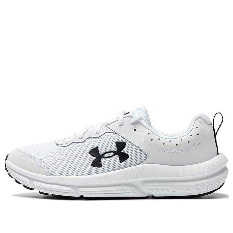 白色 ホワイト 黒色 ブラック アンダーアーマー 'WHITE BLACK' スニーカー メンズ UNDER ARMOUR UNDER ARMOUR CHARGED ASSERT 10 3026175-104 / WHITE BLACK｜スニケス