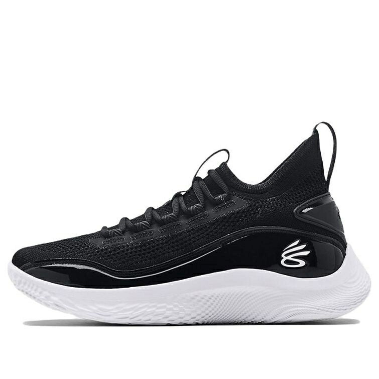 カリー 黒色 ブラック 白色 ホワイト アンダーアーマー BLACK WHITE スニーカー メンズ UNDER ARMOUR UNDER ARMOUR CURRY 8 NM 3024785-010 / BLACK WHITE