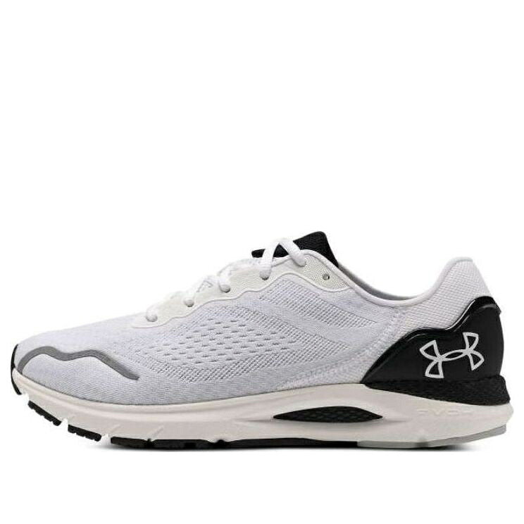 白いこと 白いこと 黒いこと 黒いこと アンダーアーマー \u0027WHITE BLACK\u0027 スニーカー メンズ UNDER ARMOUR UNDER ARMOUR HOVR SONIC 6 3026121-105 / WHITE BLACK