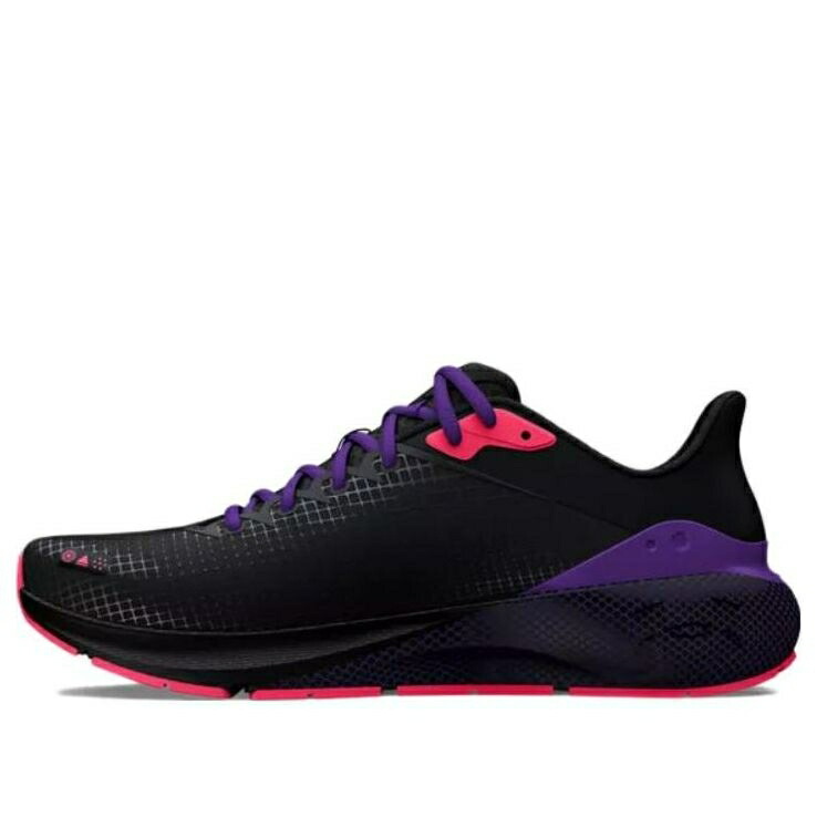 ピンク 黒色 ブラック 紫 パープル アンダーアーマー BLACK SHOCK スニーカー レディース UNDER ARMOUR (WMNS) UNDER ARMOUR MACHINA STORM PINK 3026551-001 / BLACK PINK PURPLE