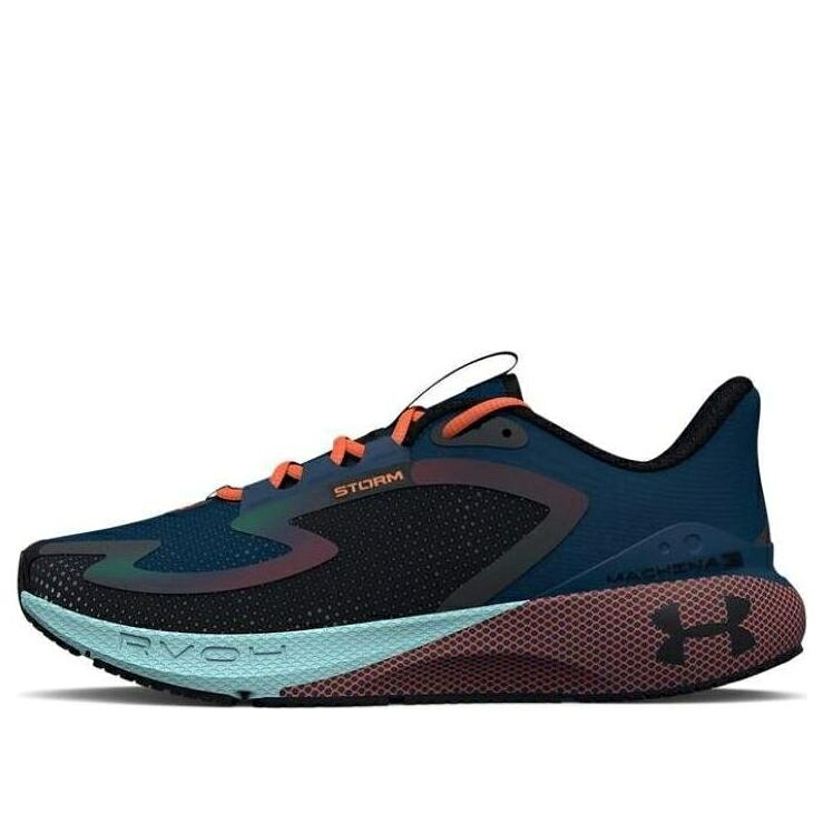 スニーカー 運動すること靴 黒いこと 黒いこと 赤銅色 赤銅色 アンダーアーマー \u0027TEAL BROWN\u0027 スニーカー レディース UNDER ARMOUR (WMNS) UNDER ARMOUR HOVR MACHINA 3 STORM RUNNING SHOES 3025800-001 / TEAL BLACK BROWN
