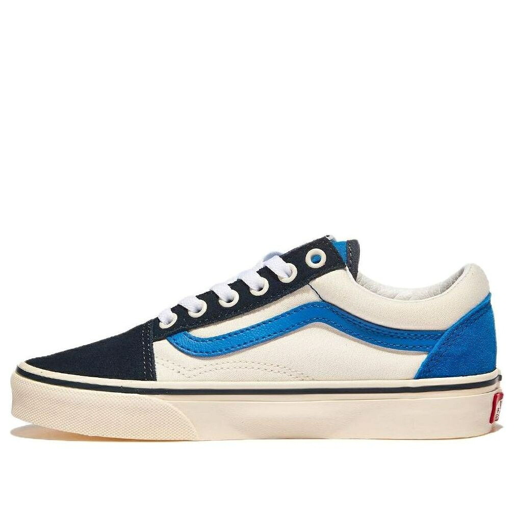 ヴァンズ バンズ 青色 ブルー ベージュ 黒色 ブラック オールドスクール 'BEIGE BLACK' スニーカー メンズ VANS OLD SKOOL BLUE VN000CR57Z2 / BEIGE BLUE BLACK｜スニケス