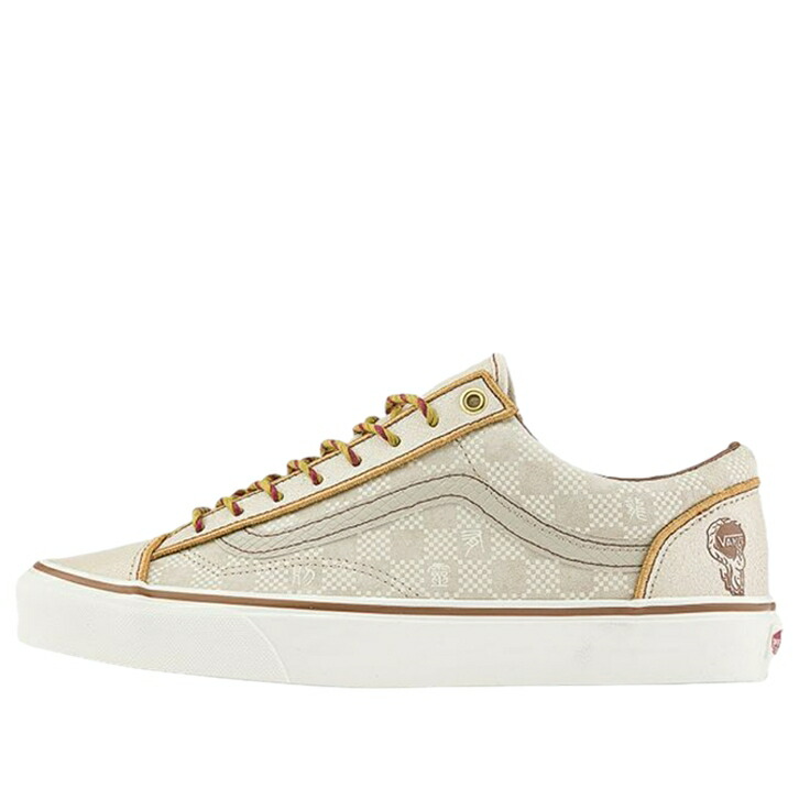 ヴァンズ バンズ ベージュ 赤銅色 赤銅色 \u0027YEAR DRAGON\u0027 スニーカー メンズ VANS STYLE 36 OF THE VN0A54F6D3M / BEIGE BROWN