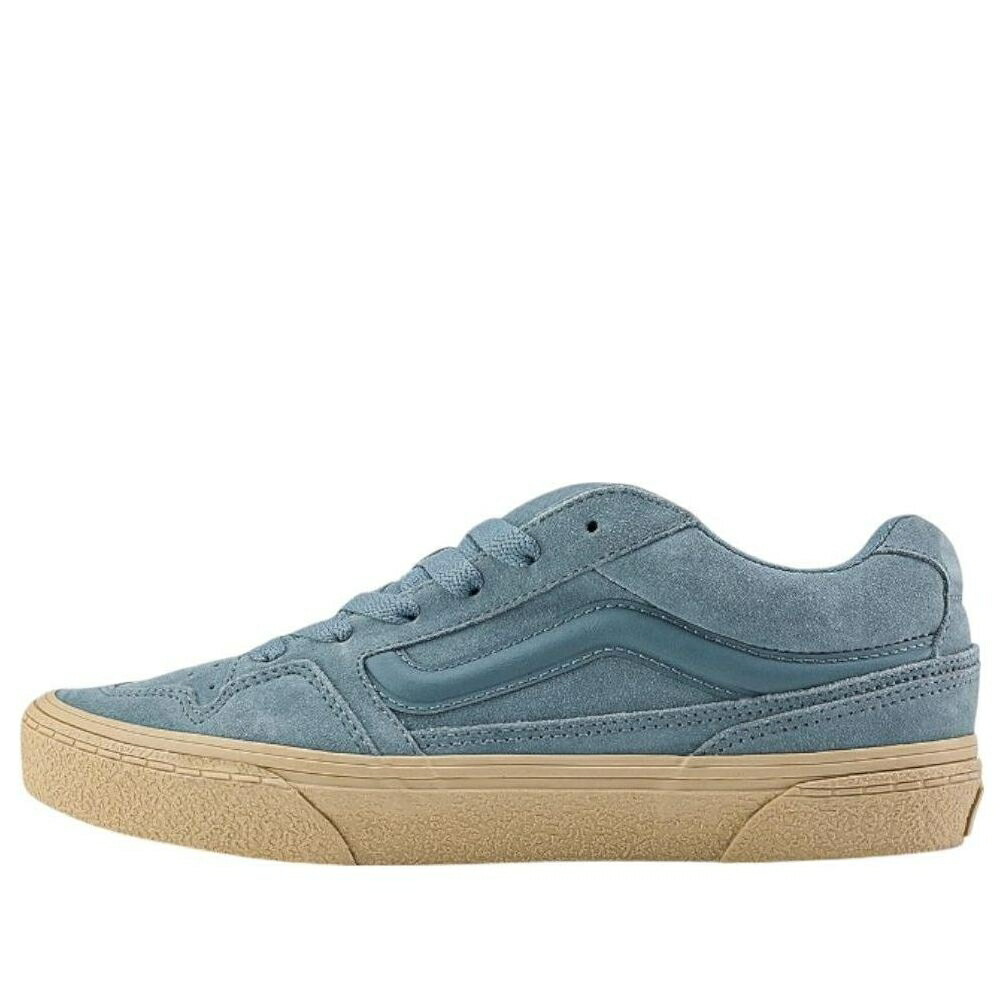 ヴァンズ バンズ 青色 ブルー 茶色 ブラウン 'BLUE BROWN' スニーカー メンズ VANS CALDRONE VN000CSPRV2 / BLUE BROWN