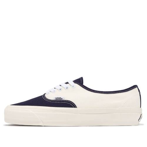ヴァンズ バンズ プレミアム オーセンティック 青色 ブルー 白色 ホワイト BARITONE BLUE スニーカー メンズ VANS PREMIUM AUTHENTIC 44 VN000CQACIE / BARITONE BLUE WHITE