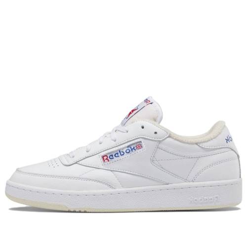 リーボック クラブ ビンテージ ヴィンテージ 白色 ホワイト 'WHITE BLUE' スニーカー メンズ REEBOK CLUB C 85 VINTAGE VECTOR GZ5162 / FOOTWEAR WHITE ALABASTER VECTOR