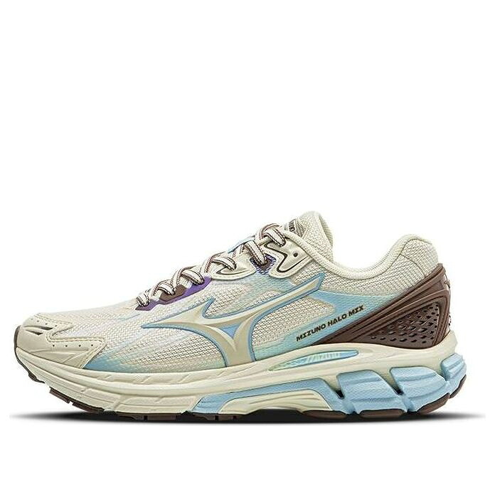 ミズノ 青味 青み ベージュ 赤銅色 赤銅色 \u0027BEIGE BROWN\u0027 スニーカー レディース MIZUNO (WMNS) HALO MIX BLUE D1GH240816 / BEIGE LIGHT BLUE BROWN