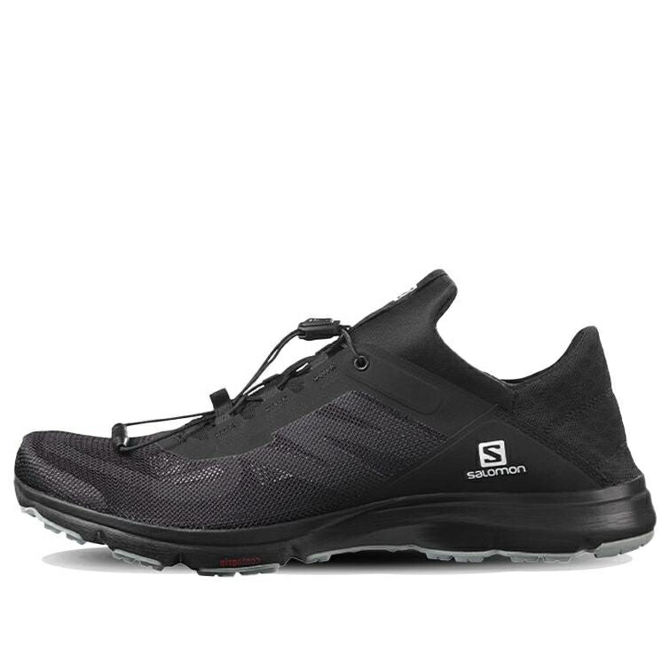 サロモン 黒色 ブラック スニーカー メンズ SALOMON AMPHIB BOLD 2 413038 / L41303800 BLACK