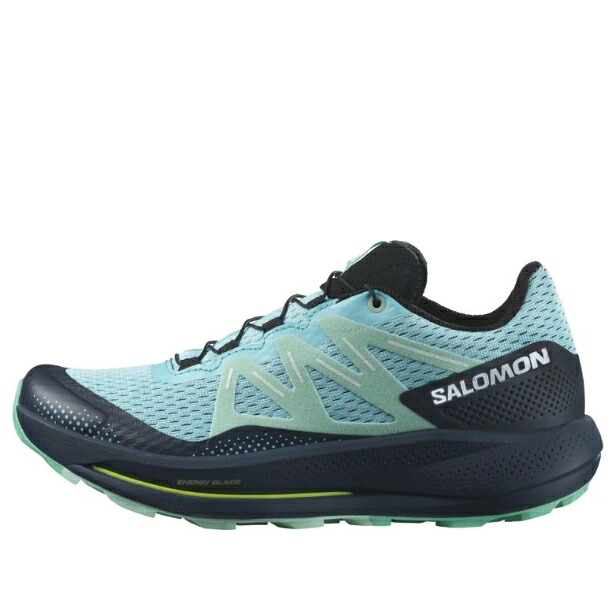 サロモン 青色 ブルー カーボン 'BLUE RADIANCE' スニーカー レディース SALOMON (WMNS) PULSAR TRAIL 472104 / BLUE RADIANCE CARBON YUCCA