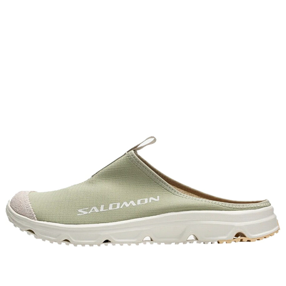 サロモン サンダル スエード スウェード フリース 3.0 'TEA FLEECE' スニーカー メンズ SALOMON RX SLIDE SUEDE GOLDEN L47431600 / TEA ALFALFA GOLDEN FLEECE|スニケス