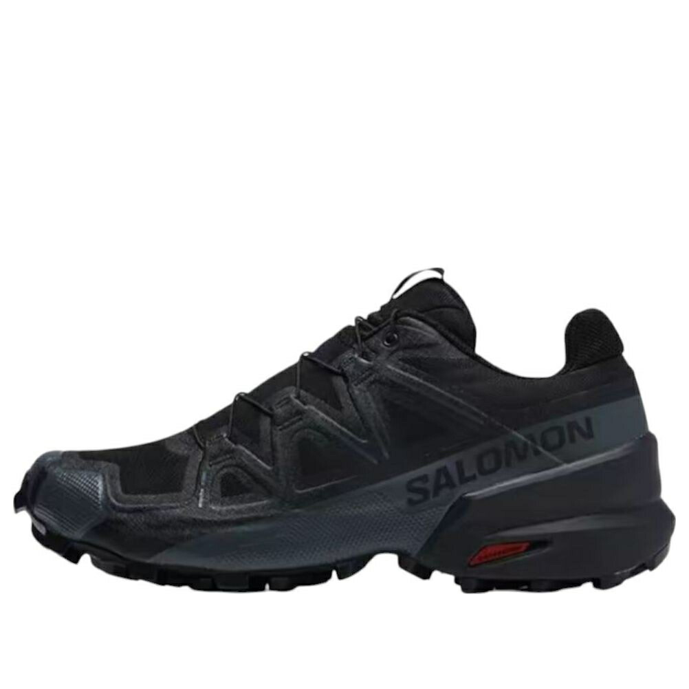 サロモン 黒色 ブラック ALL BLACK スニーカー メンズ SALOMON SPEEDCROSS 475678 / BLACK