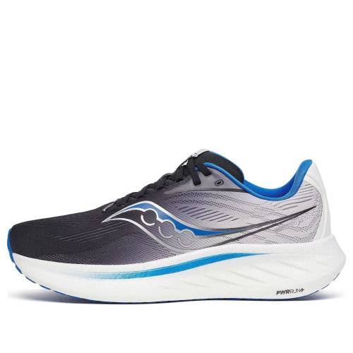 サッカニー 黒色 ブラック 'BLACK SKYDIVER' スニーカー メンズ SAUCONY RIDE 18 S21000-160 / BLACK SKYDIVER