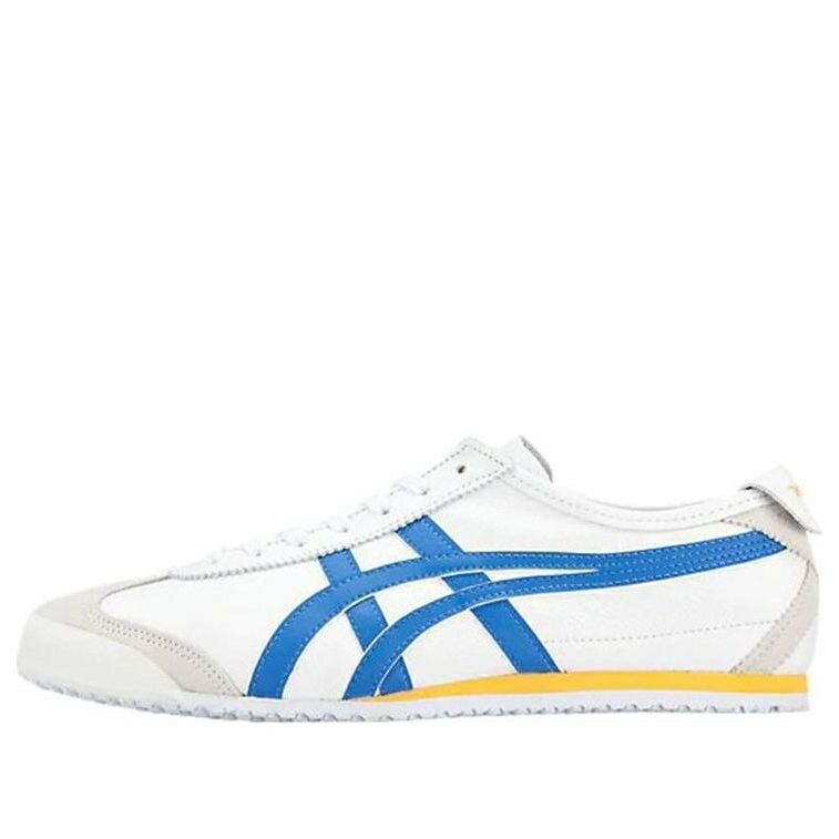 メキシコ 青色 ブルー 白色 ホワイト 黄色 イエロー オニツカタイガー WHITE YELLOW スニーカー メンズ ONITSUKA TIGER ONITSUKA TIGER MEXICO 66 BLUE 1183A201-100 / WHITE BLUE YELLOW
