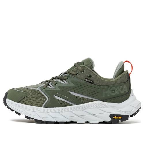 ホカオネオネ ダブルタップス ゴアテックス 薄墨色 薄墨色 \u0027LEAF CLOVER\u0027 スニーカー メンズ HOKA ONE ONE HOKA ONE X WTAPS ANACAPA LOW GORE-TEX FOUR 1155397-FLF / FOUR LEAF CLOVER GLACIER GREY